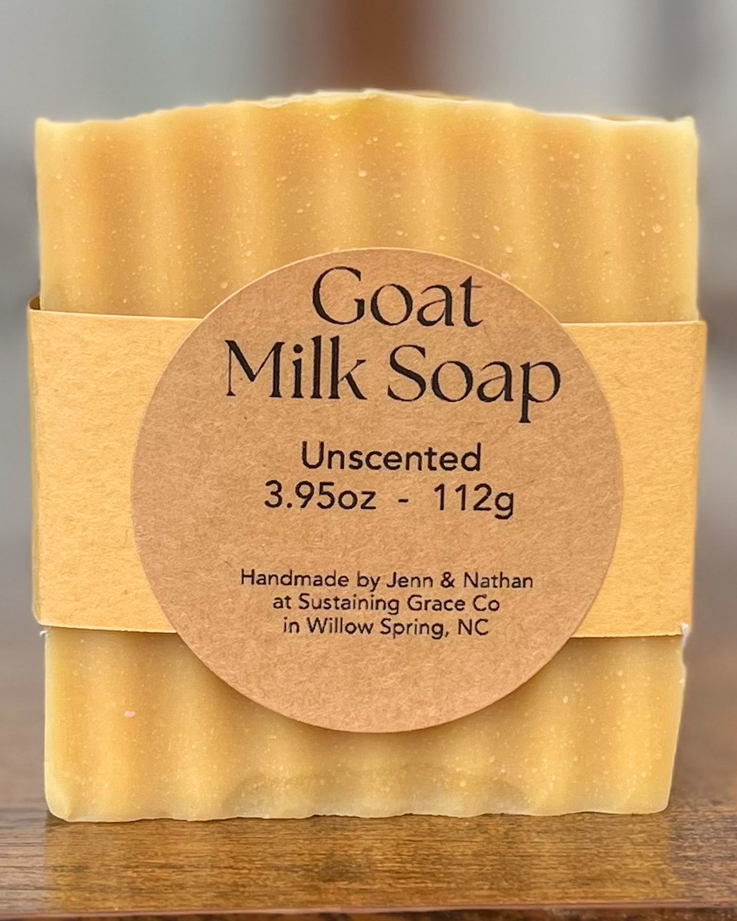 Unscented - Goat Milk Soap