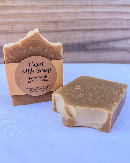 Sweet Peach - Goat Milk Soap